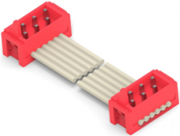 Connecting line, 150 mm, plug straight to plug straight, 0.081 mm², AWG 28, 1483351-2