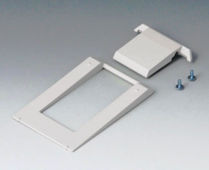 Tilt stand 87,5x6,5x52 mm, gray-white, ABS, A9250907