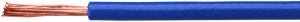PVC-Stranded wire, high flexible, H05V-K, 0.5 mm², AWG 20, blue, outer Ø 2.2 mm