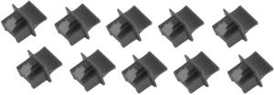 Dust protective cap, black, for RJ45 socket, BS08-01021-10