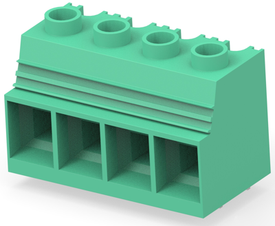 1986242-4 TE Connectivity PCB Terminal Blocks Image 1