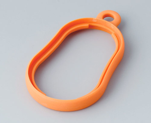 Intermediate ring DS 6,6 mm, orange, TPE, B9002353