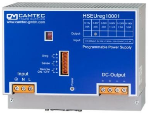 Power supply, programmable, 0 to 50 VDC, 20 A, 1008 W, HSEUREG10001.050