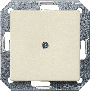 DELTA i-system blanking cover plate, electric white