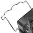 Retaining clip for comb relay, 1393760-2