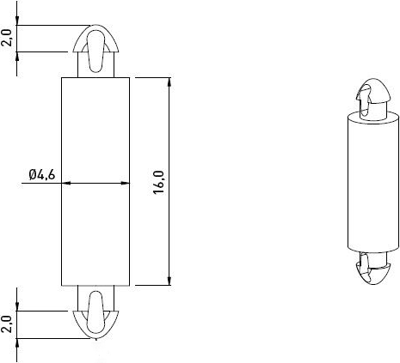 006.75.166 Ettinger PCB Fasteners Image 2
