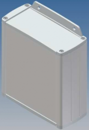 Aluminum Profile enclosure, (L x W x H) 110 x 106 x 46 mm, white (RAL 9002), IP54, TEKAL 31-E.30