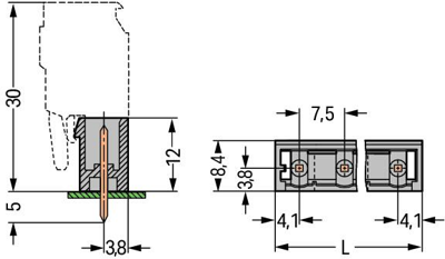 231-263/001-000 WAGO PCB Connection Systems Image 2