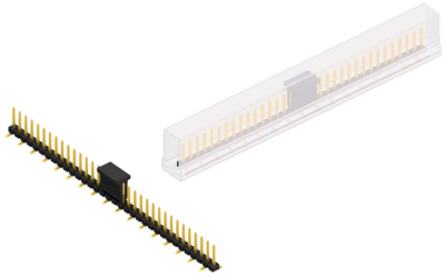 SLLP5SMD06634GBSM Fischer Elektronik PCB Connection Systems