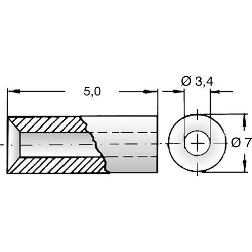 005.97.805 Ettinger Spacer Bolts Image 2