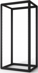 47 U cabinet rack, (H x W x D) 2200 x 800 x 1100 mm, steel, black gray, 20630-121