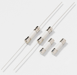 Microfuses 5 x 20 mm, 1 A, T, 400 V (DC), 500 V (AC), 100 A breaking capacity, 0477001.MXEP