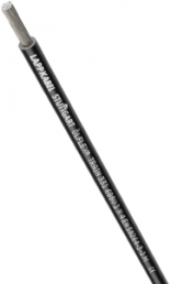 Polymer compound-train cable, halogen free, ÖLFLEX TRAIN 331 600V, 0.5 mm², black, outer Ø 2.1 mm