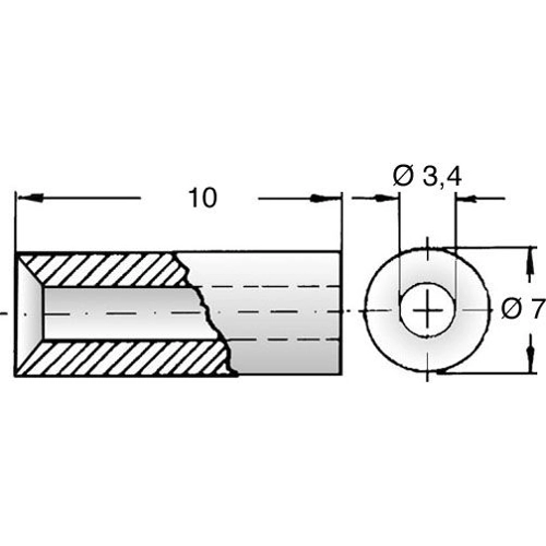 005.97.810 Ettinger Spacer Bolts Image 2