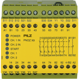 Monitoring relays, safety switching device, 7 Form A (N/O) + 2 Form B (N/C), 8 A, 24 V (DC), 24 V (AC), 774609