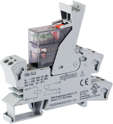 788-543 WAGO Coupling Relays Image 1