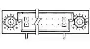 1-5532428-5 AMP PCB Connection Systems
