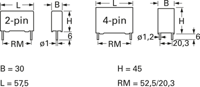 B32678G4256K000 TDK (EPCOS) Film Capacitors Image 2
