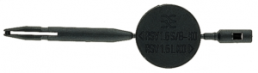 Connector, 1 pole, black, 1567430000