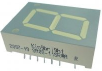 SA08-11EWA Kingbright Segment Displays