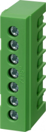 ALPHA-ZS, PE terminal, 7-pole 7x 16 mm2, yellow/green