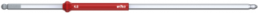 Interchangeable blade, 0.4 Nm, hexagonal ball head, 1.5 mm, L 175 mm, 17 g, 28597015