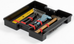 Tool tray, without tools, (L x W) 410 x 390 mm, KIT TRAY MUB