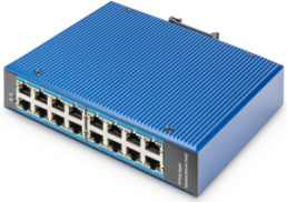 Ethernet switch, unmanaged, 16 ports, 1 Gbit/s, 12-52 VDC, DN-651129