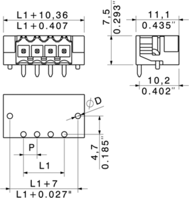 1427350000 Weidmüller PCB Connection Systems Image 3