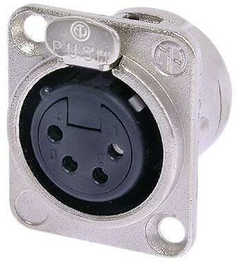NC4FD-L-1 Neutrik XLR Connectors
