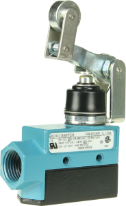 Switch, 1 pole, 1 Form C (NO/NC), roller lever, screw connection, IP54, BZE6-2RN28