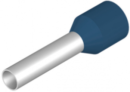 Insulated Wire end ferrule, 2.5 mm², 16 mm/10 mm long, DIN 46228/4, blue, 9036220000