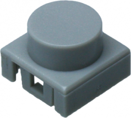 Cap, round, Ø 8 mm, (H) 3.5 mm, light gray, for short-stroke pushbutton KSA, Y330080200P