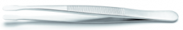 General purpose tweezers, uninsulated, antimagnetic, stainless steel, 120 mm, 125.SA.1