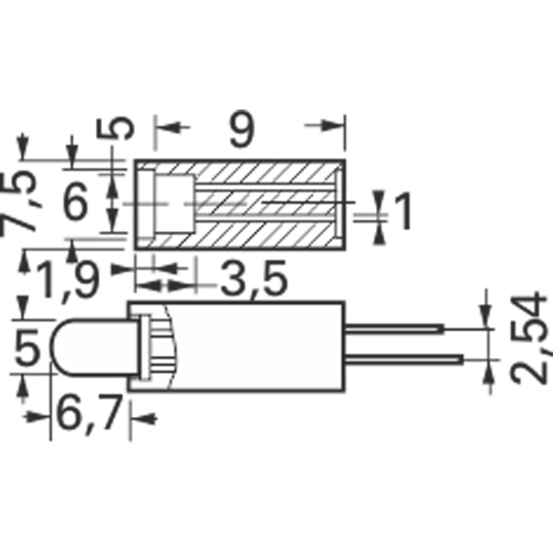 2819.5090 Mentor LED Spacer Image 2