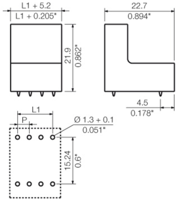 1035530000 Weidmüller PCB Connection Systems Image 3