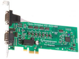 PCI Express Card, 2P. RS422/485, Serial Opto Iso
