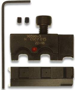 Crimping die for quick connect terminals, 0.3-0.9 mm², AWG 22-18, 90390-3