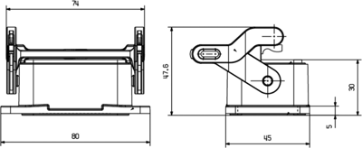 2542230000 Weidmüller Housings for HDC Connectors Image 2