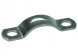 Strain relief clamp, max. bundle Ø 8 mm, Galvanized steel, silver, (L x W x H) 27 x 7 x 3.5 mm