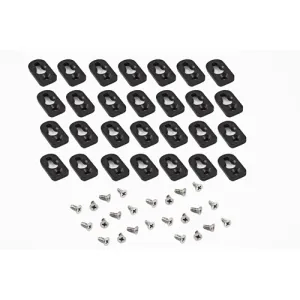 1557FOOTBK-24 Hammond Accessories for Enclosures