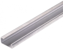 DIN rail, unperforated, 33 x 15 mm, W 2000 mm, aluminum, 0169300000