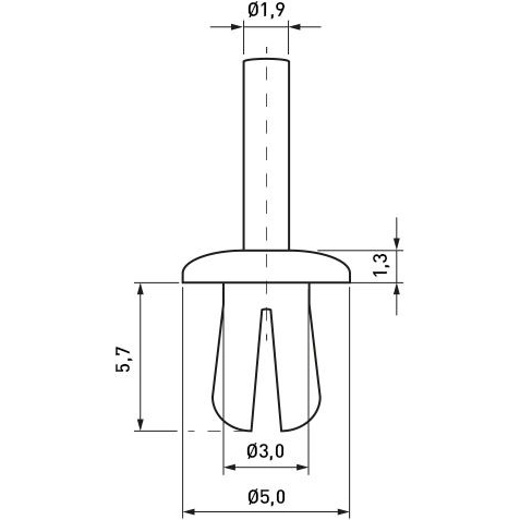 072.14.340 Ettinger Rivets, Dowels Image 2