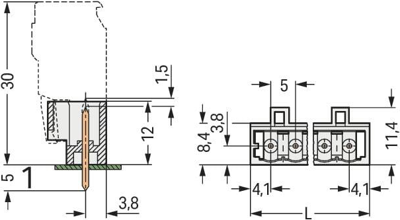 721-146/046-000 WAGO PCB Connection Systems Image 2