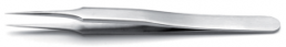 Precision tweezers, uninsulated, antimagnetic, High strength alloy, 110 mm, 4.NC.0