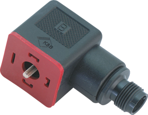Valve adapter, DIN shape A, 2 pole + PE, 60 V, 0.34 mm², 99 5700 00 03