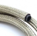 Metal braided sleeve, inner Ø 5 mm, range 3.5-8.5 mm, silver, -65 to 150 °C