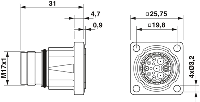 1619189 Phoenix Contact Other Circular Connectors Image 2