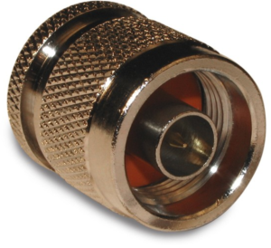 Coaxial adapter, 50 Ω, N plug to SMA socket, straight, 242113