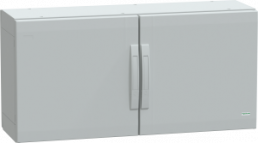 Control cabinet, (H x W x D) 500 x 1000 x 320 mm, IP65, polyester, light gray, NSYPLA5103G